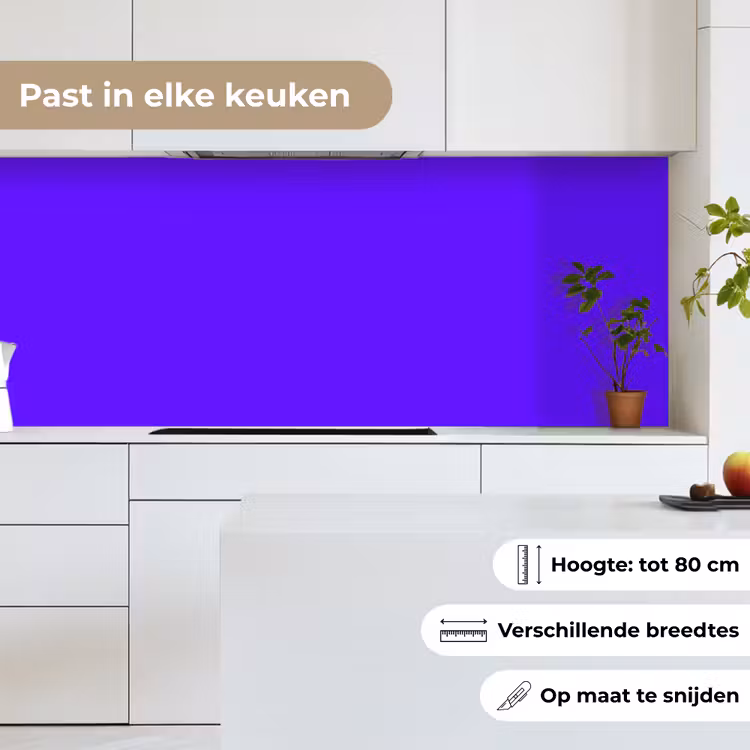 Electric - Indigo - Paars keuken achterwand 2 middel 871 -sfeer4_NL