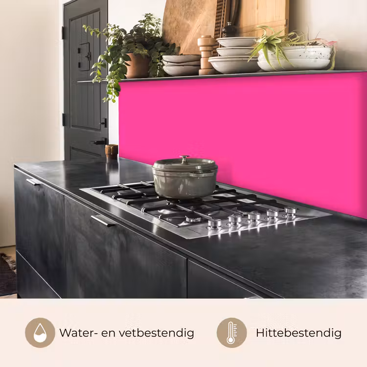 Electric - Magenta - Roze keuken achterwand 2 middel 871 -usp_NL