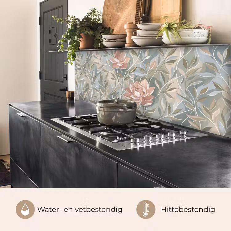 Elegant - Romantiek - Roze keuken achterwand 2 middel -usp_NL