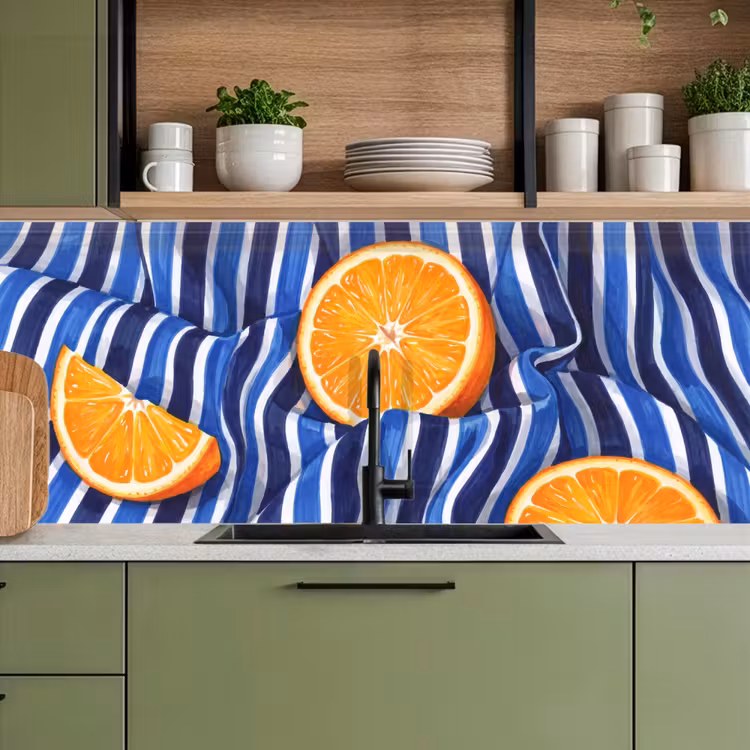 Keuken achterwand - Eten - Fruit - Oranje - Eten - Fruit - Oranje keuken achterwand 2 middel