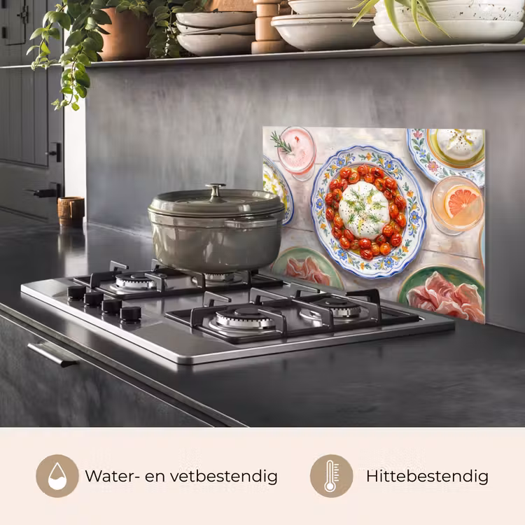 Eten - Tafel - Divers - Modern keuken achterwand spatscherm klein -usp_NL