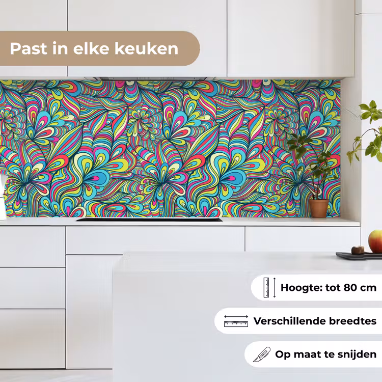 Fantasy - Design - Kleuren - Retro keuken achterwand 2 middel 871 -sfeer4_NL