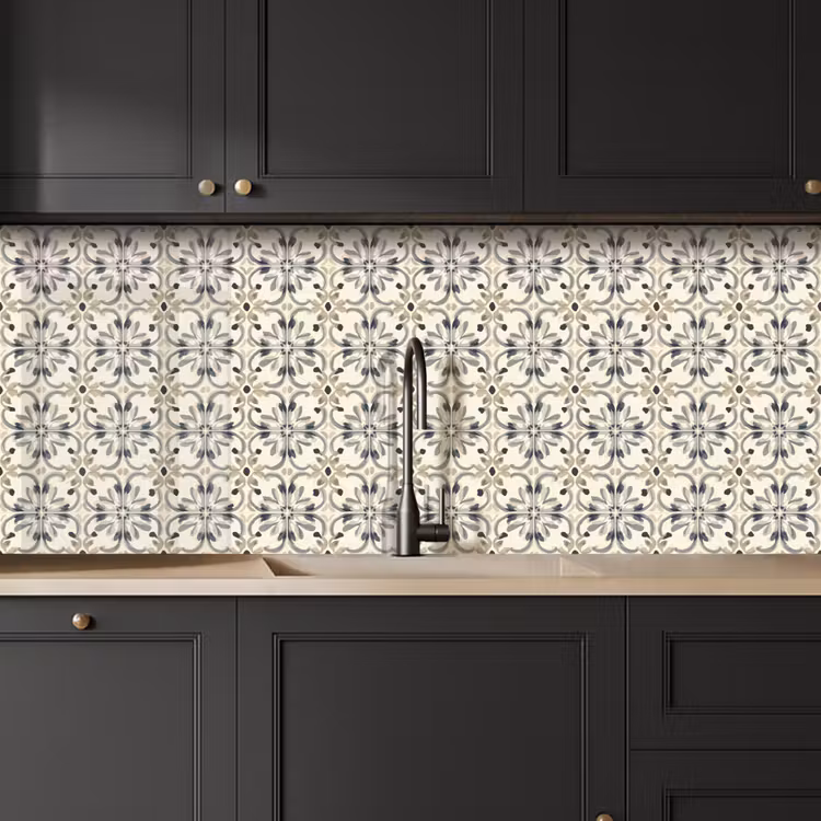 Floraal - Patroon - Kleurrijk keuken achterwand 2 middel 871 -sfeer1