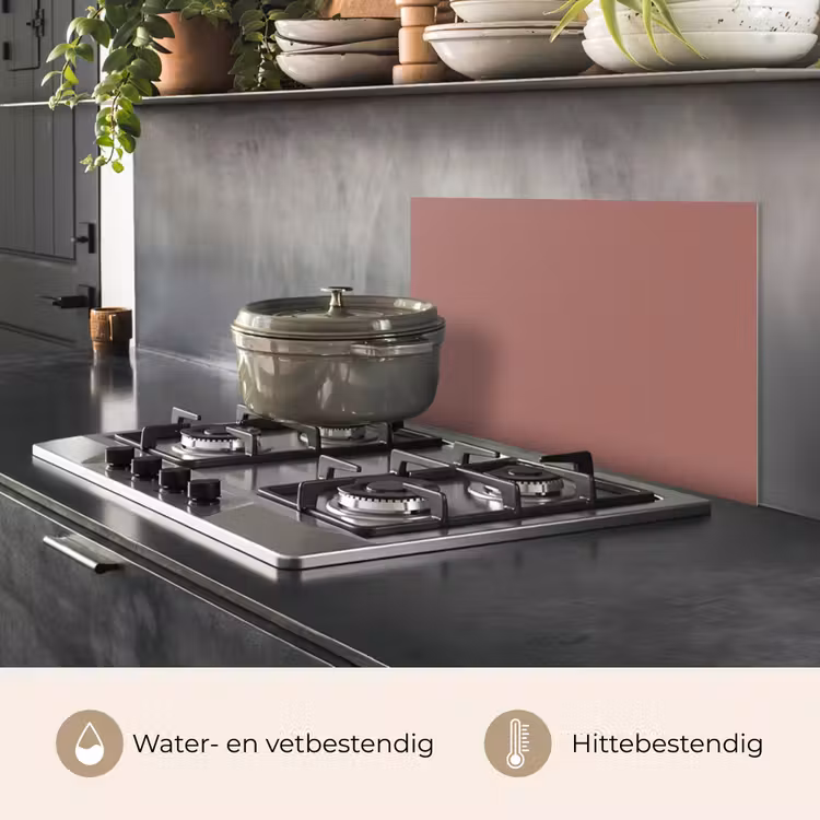 Fluistering van Fuchsia keuken achterwand spatscherm klein -usp_NL