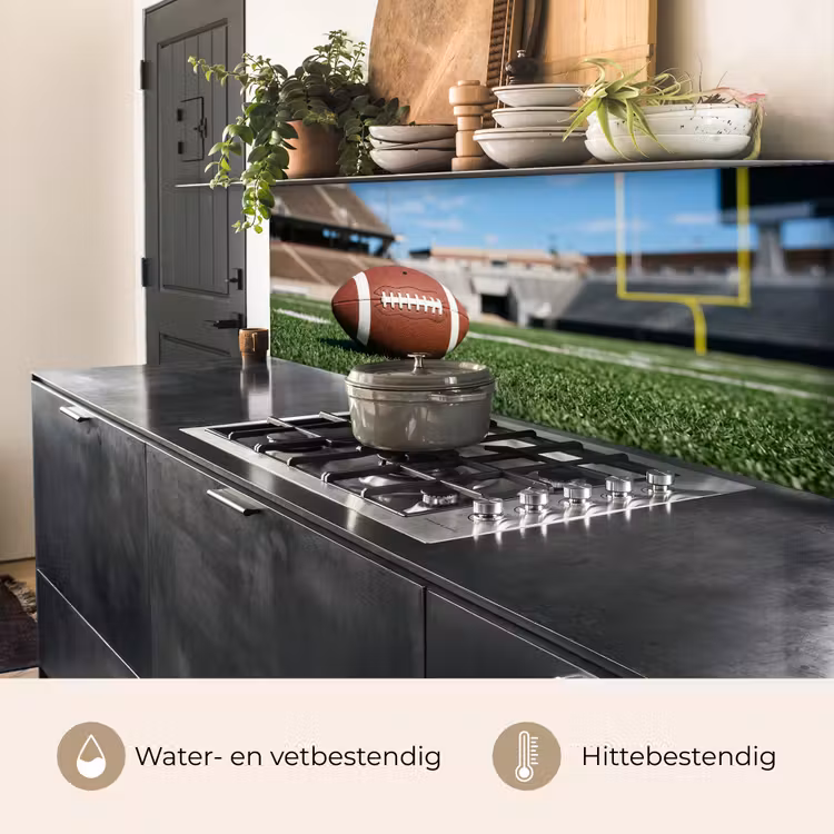Football - Veld - Stadion - Sport keuken achterwand 2 middel -usp_NL