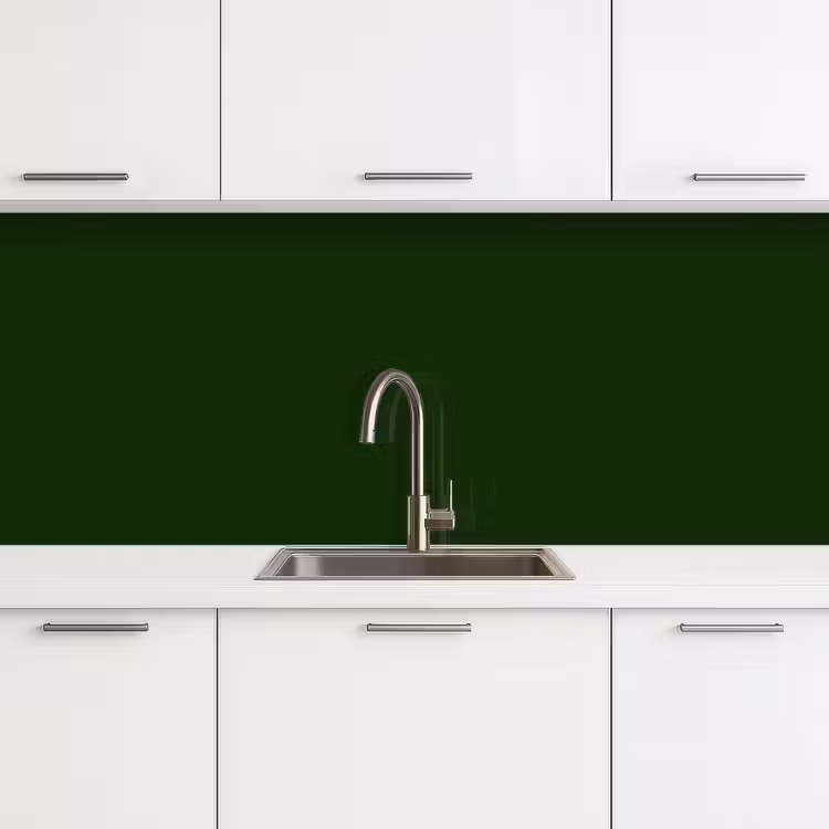 Forest - Green - Groen keuken achterwand 2 middel 871 -3d