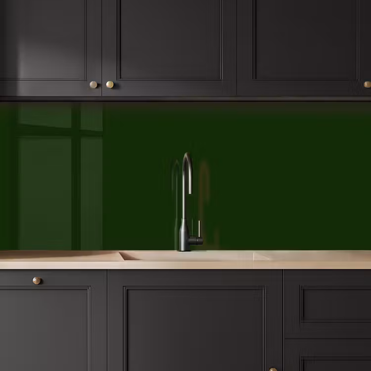 Forest - Green - Groen keuken achterwand 2 middel 871 -sfeer1