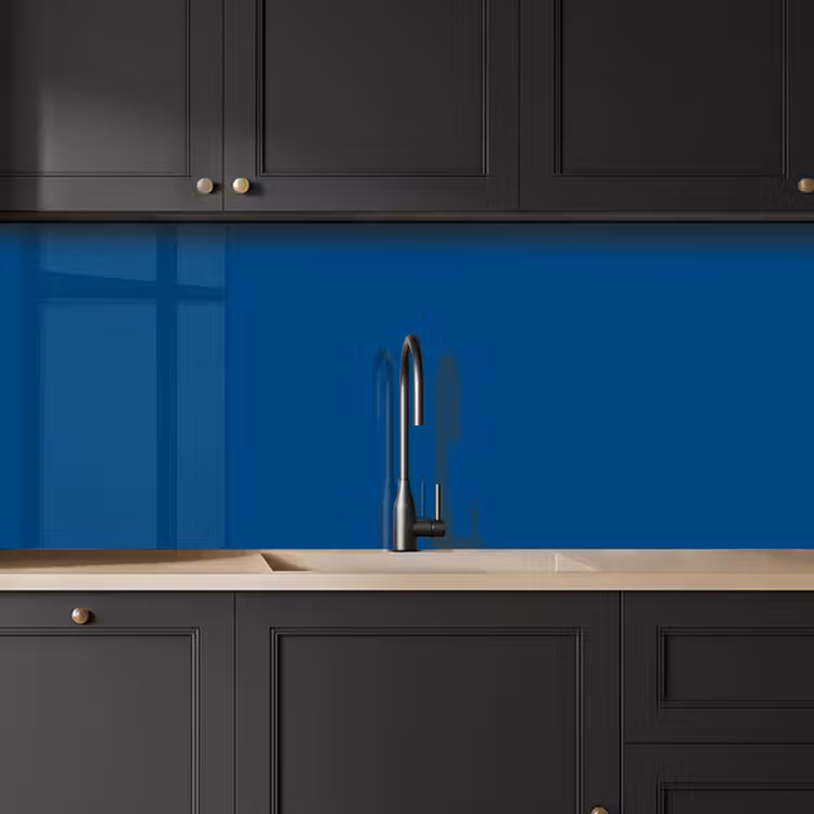 Free - Groove - Blauw keuken achterwand 2 middel 871 -sfeer1