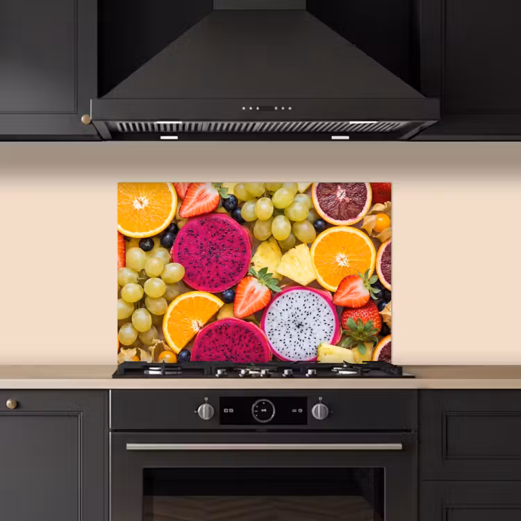 Fruit - Assortiment - Kleurrijk - Gezondheid keuken achterwand spatscherm klein -sfeer1