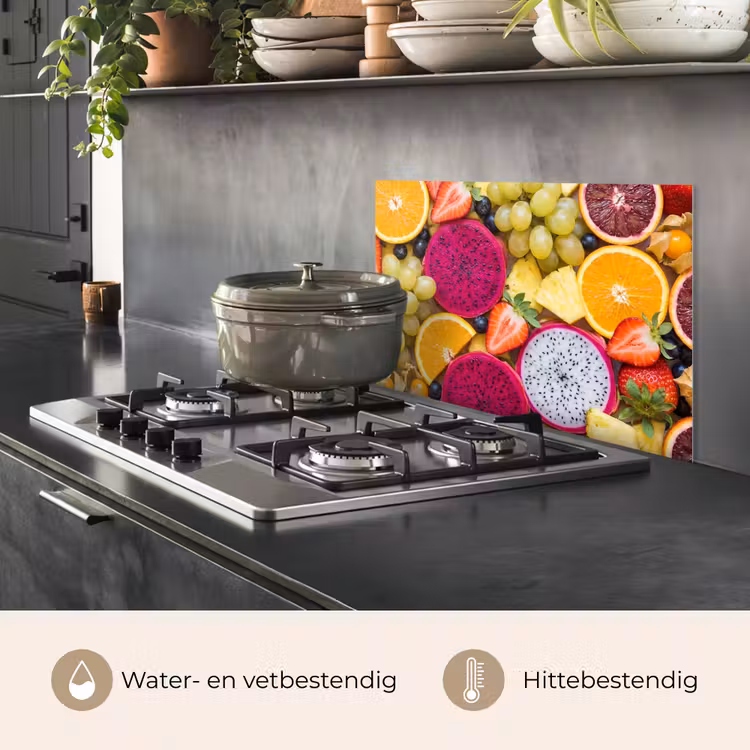Fruit - Assortiment - Kleurrijk - Gezondheid keuken achterwand spatscherm klein -usp_NL