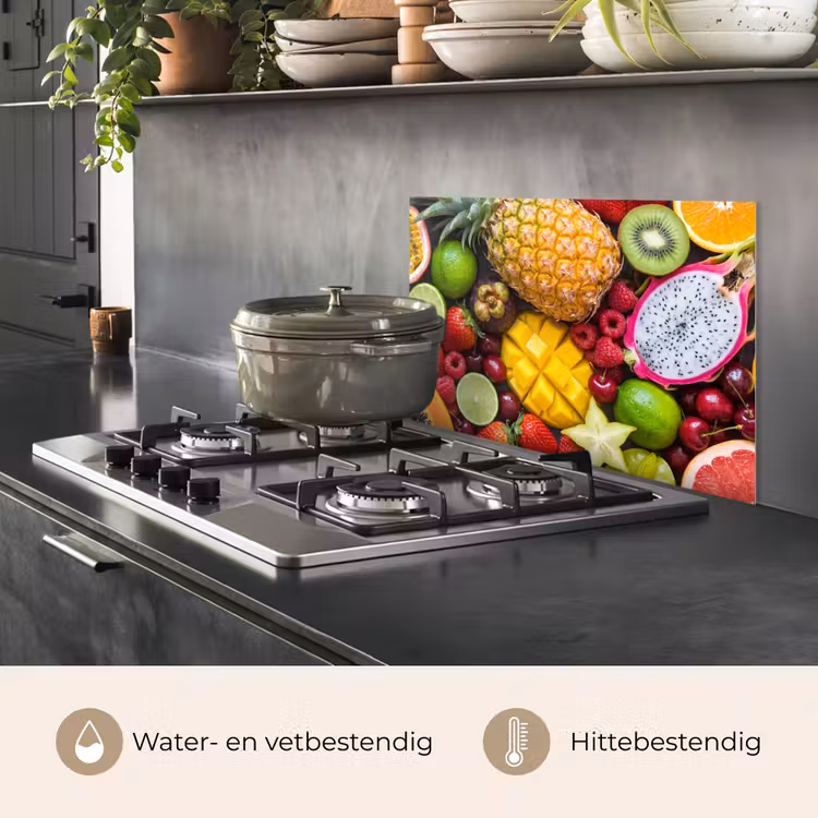 Fruit - Assortiment - Vers - Gezond - Kleurrijk keuken achterwand spatscherm klein -usp_NL