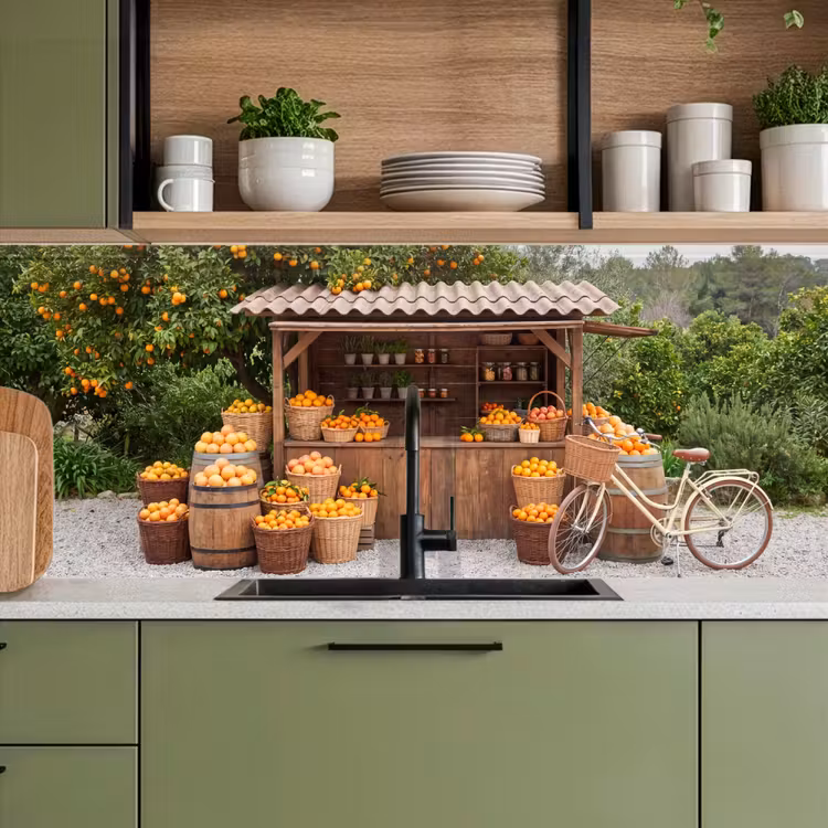 Keuken achterwand - Fruit - Markt - Landelijk - Fruit - Markt - Landelijk keuken achterwand 2 middel