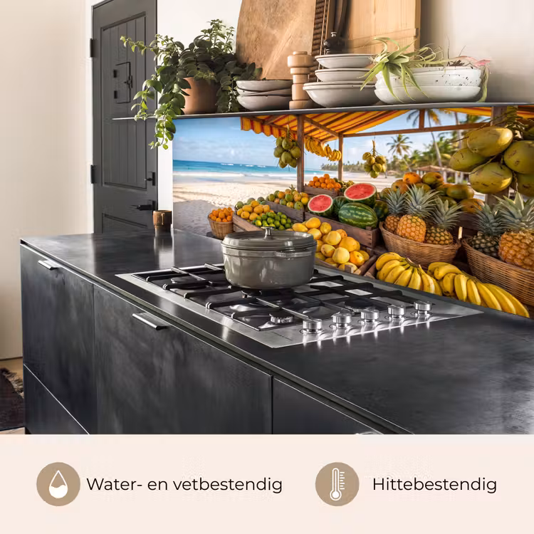 Keuken achterwand - Fruit - Strand - Tropisch - Fruit - Strand - Tropisch keuken achterwand 2 middel