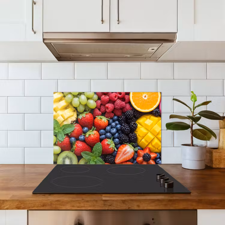 Fruit - Vers - Kleurrijk - Eten keuken achterwand spatscherm klein -sfeer2
