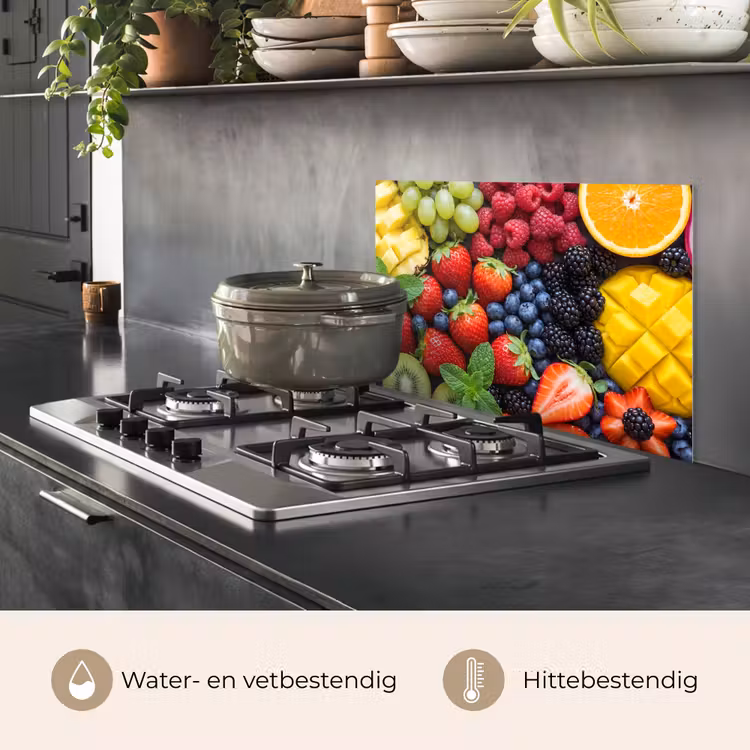 Fruit - Vers - Kleurrijk - Eten keuken achterwand spatscherm klein -usp_NL