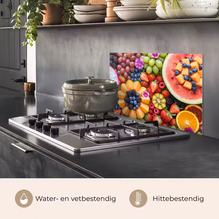 Fruit - Vers - Variatie - Eten - Kleurrijk keuken achterwand spatscherm klein -usp_NL