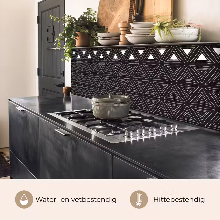 Geometrie - Design - Mozaïek keuken achterwand 2 middel 871 -usp_NL