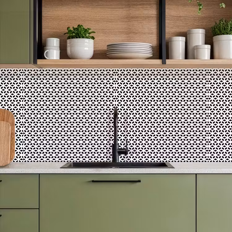 Geometrie - Lijn - Abstract - Patroon keuken achterwand 2 middel 871 -sfeer3