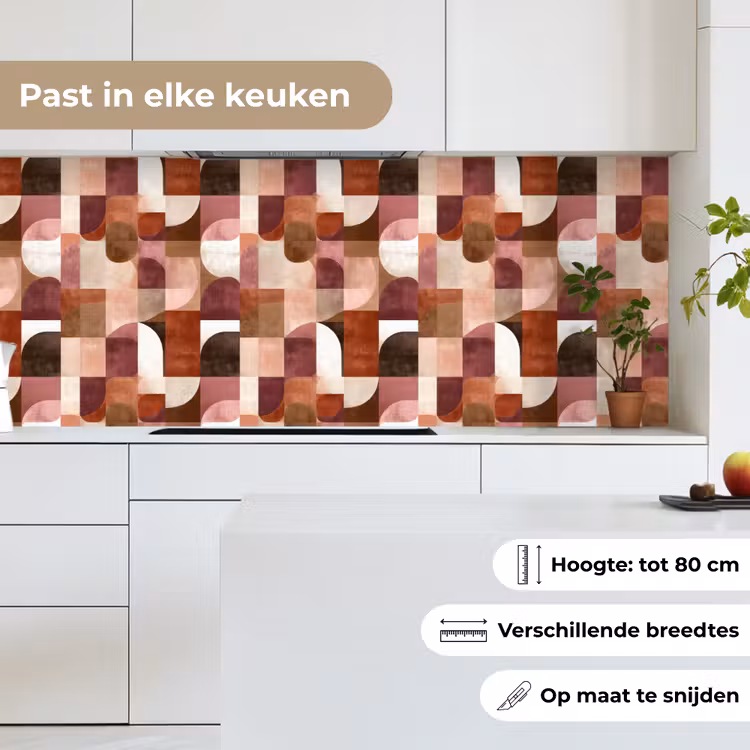 Geometrie - Modern - Retro keuken achterwand 2 middel 871 -sfeer4_NL