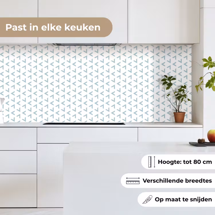Geometrie - Patronen - Abstract keuken achterwand 2 middel 871 -sfeer4_NL