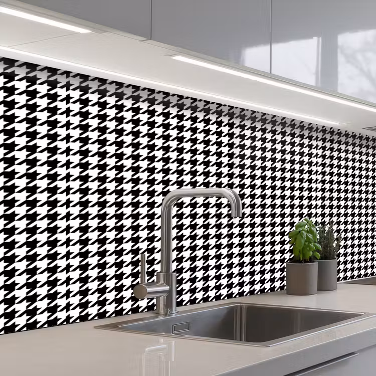 Geometrie - Patronen - Abstract keuken achterwand 2 middel 871 -3d_schuin