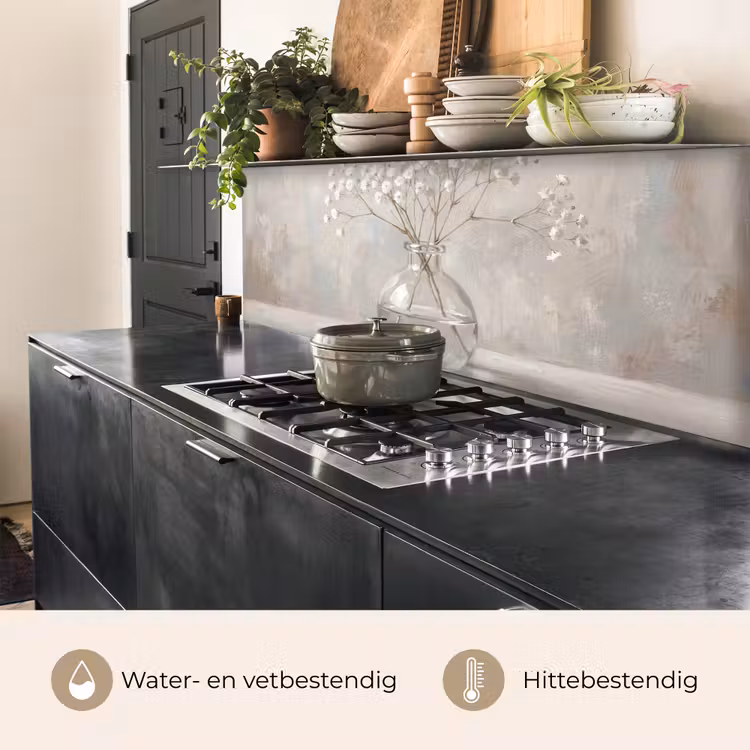 Gipskruid - Vaas - Wit keuken achterwand 2 middel -usp_NL