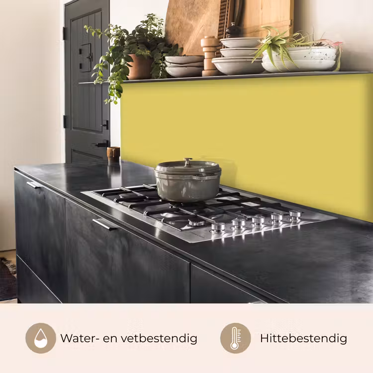 Golden - Ochre - Geel keuken achterwand 2 middel 871 -usp_NL