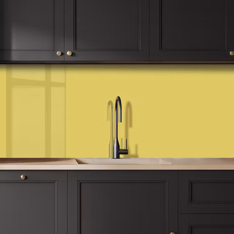 Golden - Ochre - Geel keuken achterwand 2 middel 871 -sfeer1