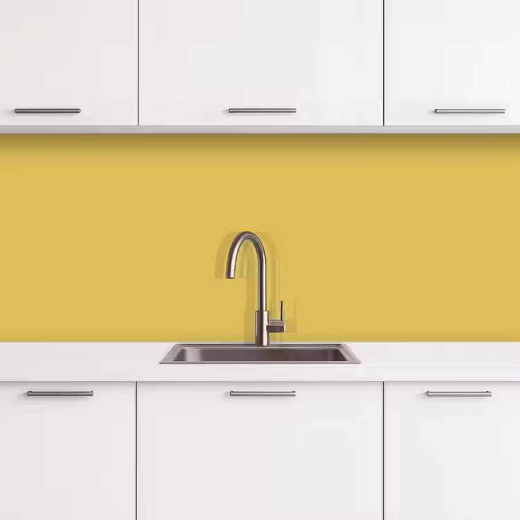 Golden - Victory - Geel keuken achterwand 2 middel 871 -3d