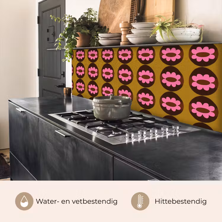 Grafisch - Patroon - Kleurrijk keuken achterwand 2 middel 871 -usp_NL