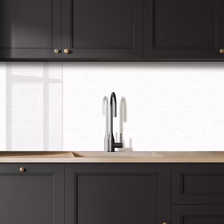 Grafisch - Patroon - Modern keuken achterwand 2 middel 871 -sfeer1