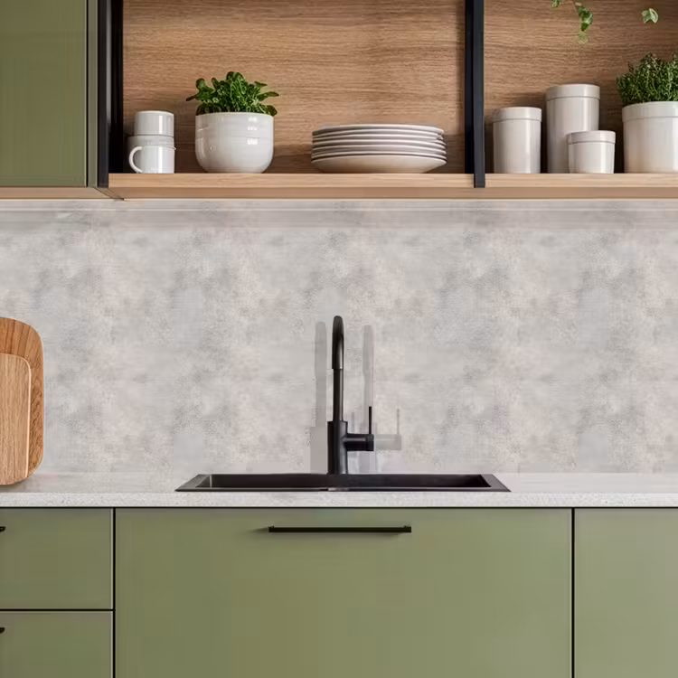 Grijs - Beton - Industrieel keuken achterwand 2 middel 871 -sfeer3