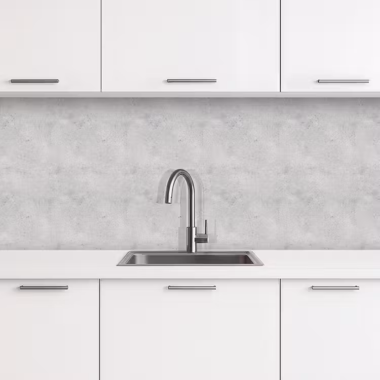 Grijs - Beton - Neutraal keuken achterwand 2 middel 871 -3d