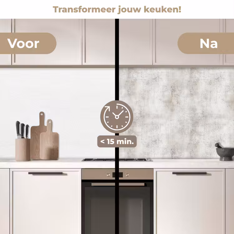 Grijs - Beton - Verweerd keuken achterwand 2 middel 871 -voor-na2_NL