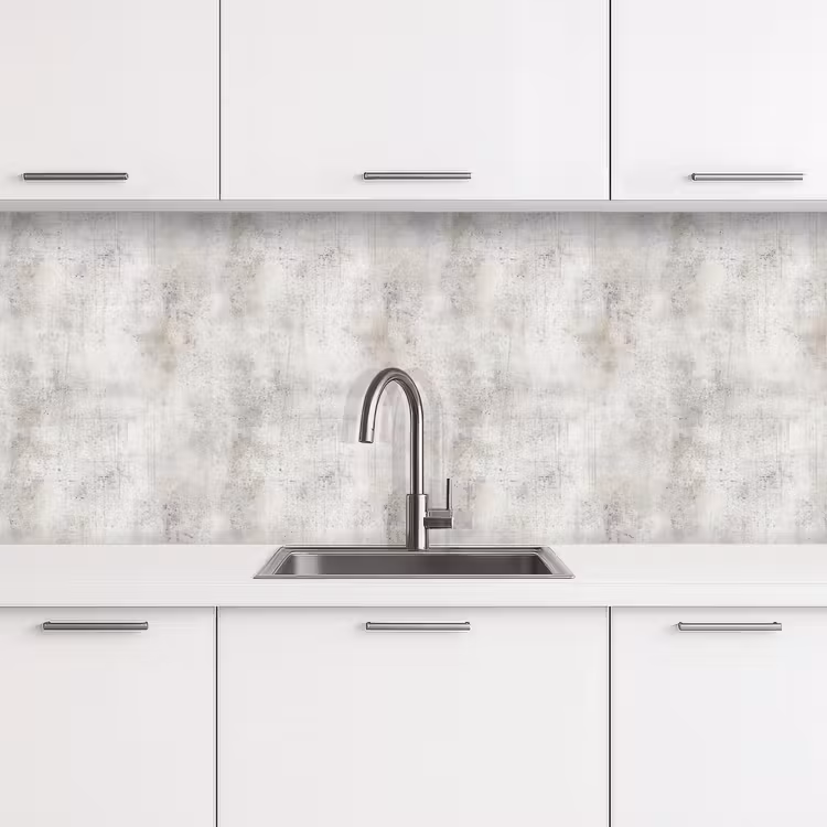 Grijs - Beton - Verweerd keuken achterwand 2 middel 871 -3d