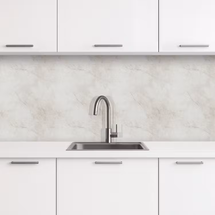 Grijs - Marmer - Aders keuken achterwand 2 middel 871 -3d