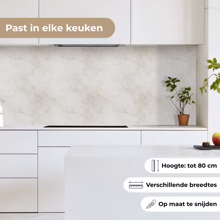 Grijs - Marmer - Aders keuken achterwand 2 middel 871 -sfeer4_NL