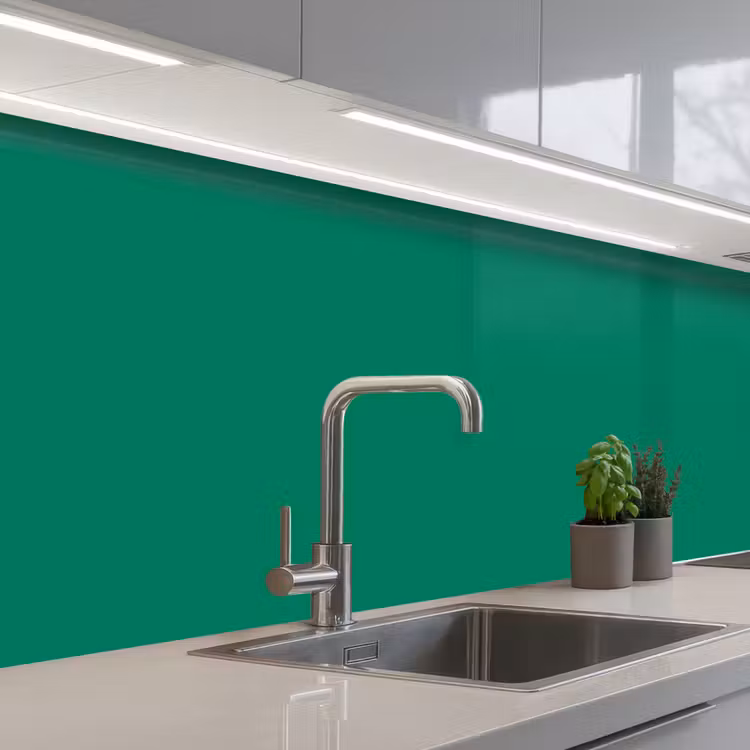Groen - Bos - Kleuren keuken achterwand 2 middel 871 -3d_schuin