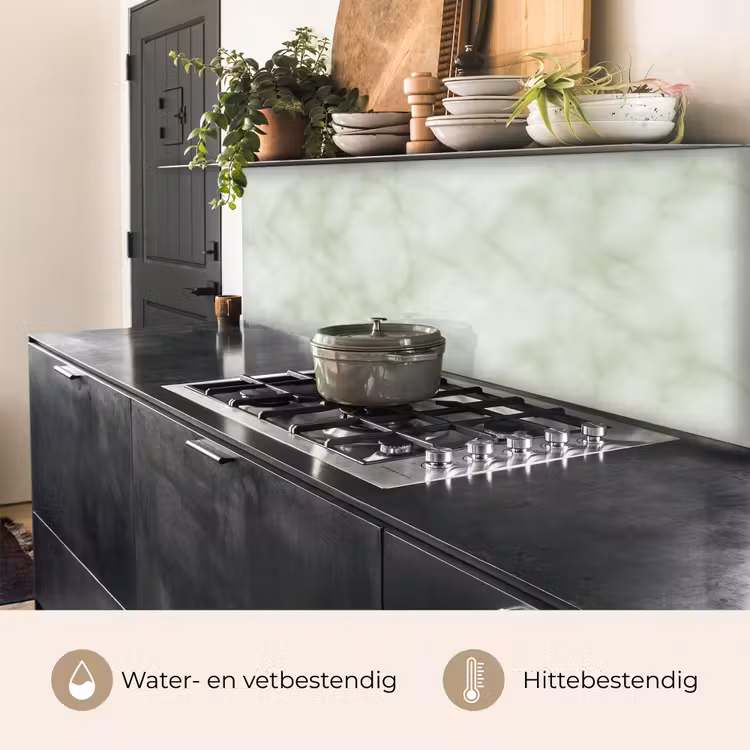 Groen - Marmer - Aders keuken achterwand 2 middel 871 -usp_NL
