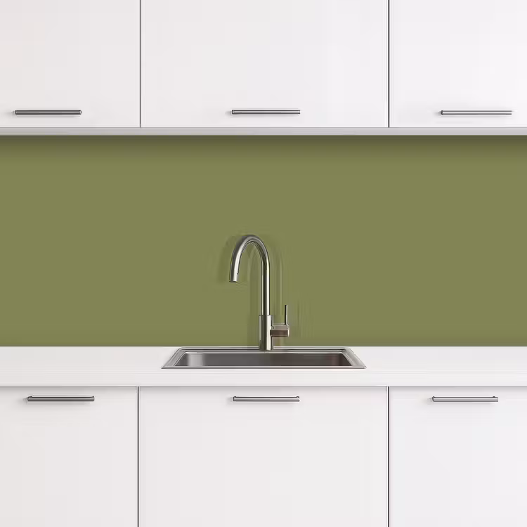 Herbal - Matcha - Groen keuken achterwand 2 middel 871 -3d