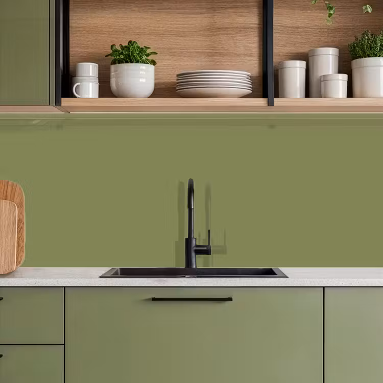 Herbal - Matcha - Groen keuken achterwand 2 middel 871 -sfeer3