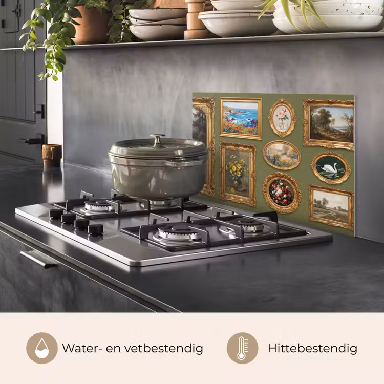 Hert - Bos - Natuur - Klassiek - Dieren keuken achterwand spatscherm klein -usp_NL