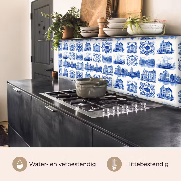 Huizen - Schepen - Blauw keuken achterwand 2 middel 871 -usp_NL