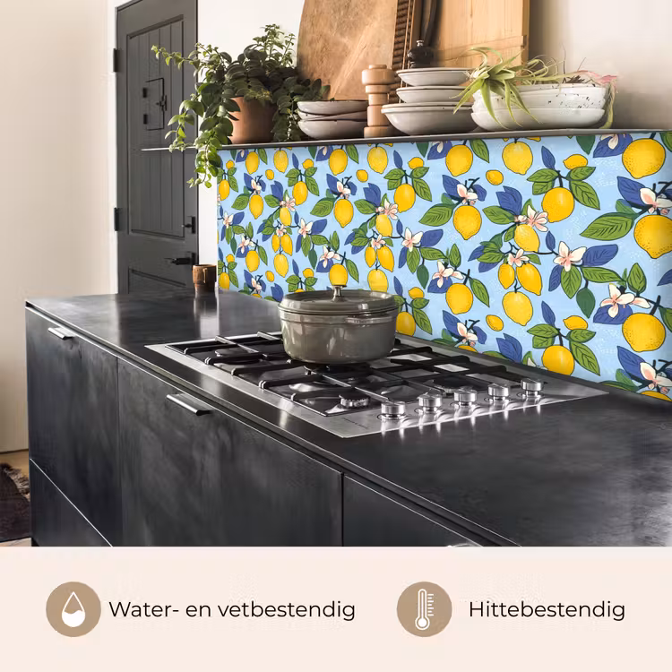 Illustratie - Citroen - Patroon keuken achterwand 2 middel 871 -usp_NL