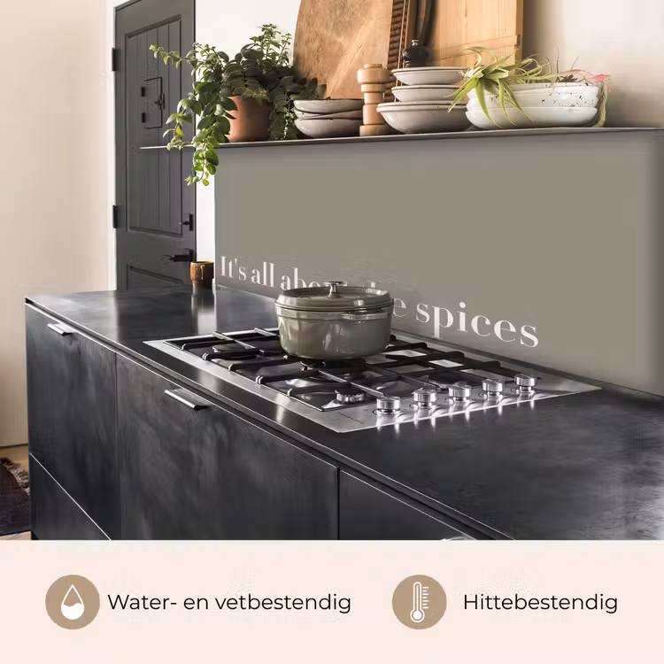 It's all about the spices keuken achterwand 2 middel -usp_NL