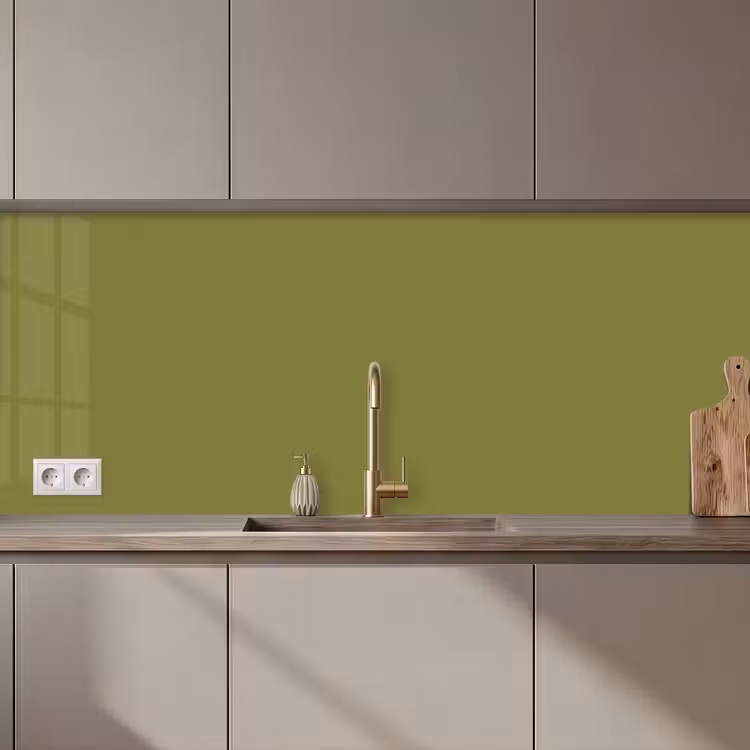 Juniper - Groen - Organisch keuken achterwand 2 middel 871 zz_3dshopping