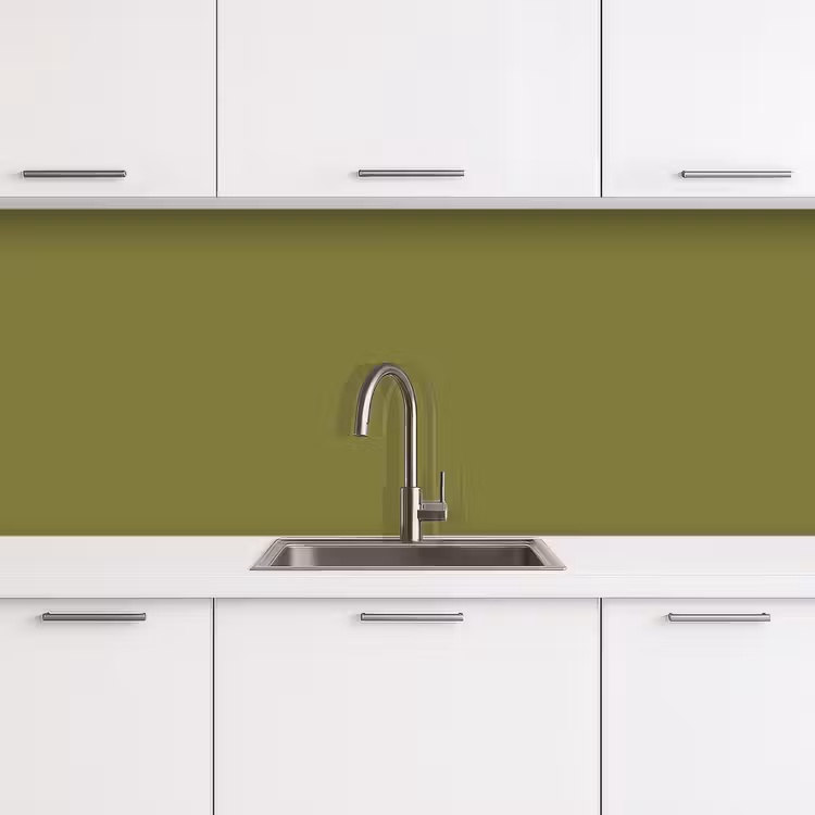 Juniper - Groen - Organisch keuken achterwand 2 middel 871 -3d