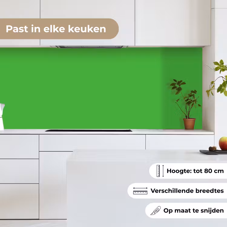 Kelly - Green - Groen keuken achterwand 2 middel 871 -sfeer4_NL