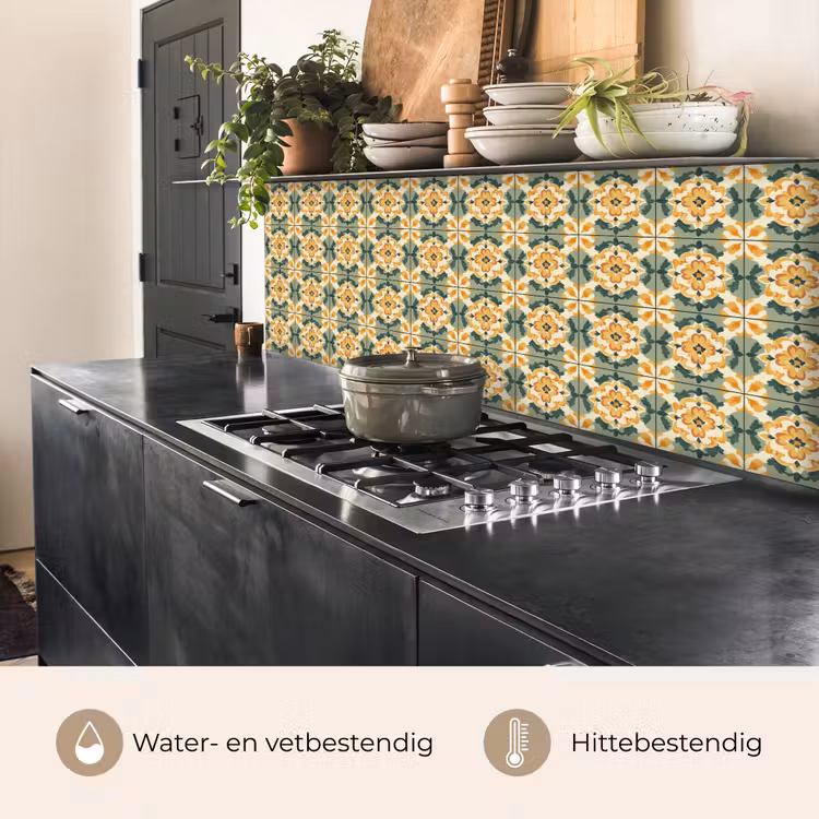 Keramiek - Verweerd - Kleurrijk keuken achterwand 2 middel 871 -usp_NL