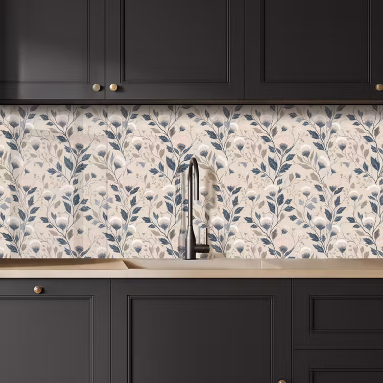 Klassiek - Botanisch - Kleurrijk keuken achterwand 2 middel 871 -sfeer1